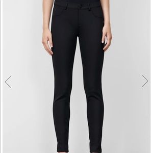 NWT. Lafayette 148 New York, Mercer pant, Italian acclaimed stretch fabric, navy